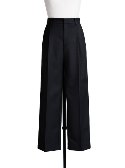 Semiwide straight pants